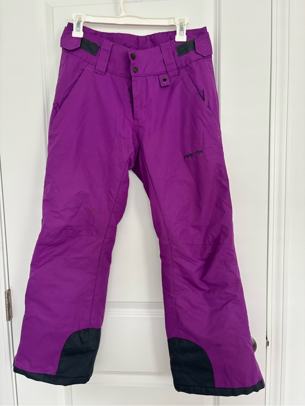 Arctix Purple Kids Snow Joggers with Black Reinforced Hems